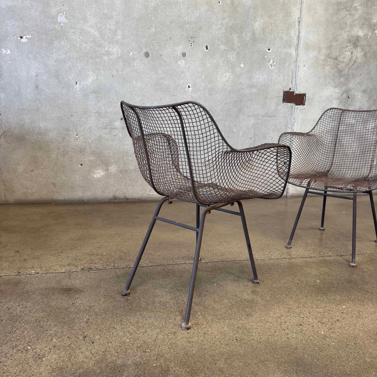 Pair of Vintage Russell Woodard Style Chairs