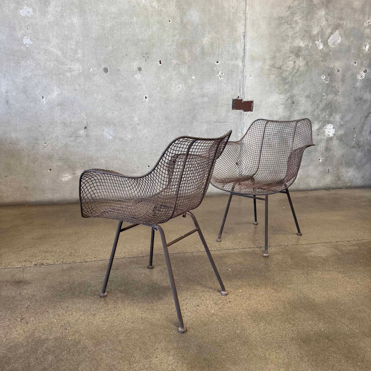 Pair of Vintage Russell Woodard Style Chairs