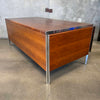 Executive Desk In Walnut By Alexis Yermakov For Stow Davis with Original Key Product Image