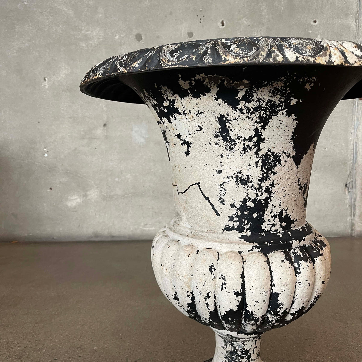 Antique Cast Iron Urn