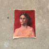 1972 Oil On Canvas Portrait Painting Product Image