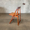 Aldo Jacober For Bazzani Wood & Rattan Folding Chair - Italy 1960s Product Image