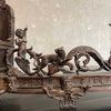Vintage Cast Bronze Fireplace Fender Neo Classic Motif Product Image