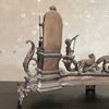 Vintage Cast Bronze Fireplace Fender Neo Classic Motif Product Image
