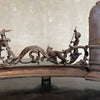 Vintage Cast Bronze Fireplace Fender Neo Classic Motif Product Image