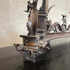 Vintage Cast Bronze Fireplace Fender Neo Classic Motif Product Image