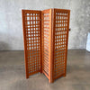 Mid Century Teak Room Divider Screen Product Image