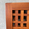 Mid Century Teak Room Divider Screen Product Image
