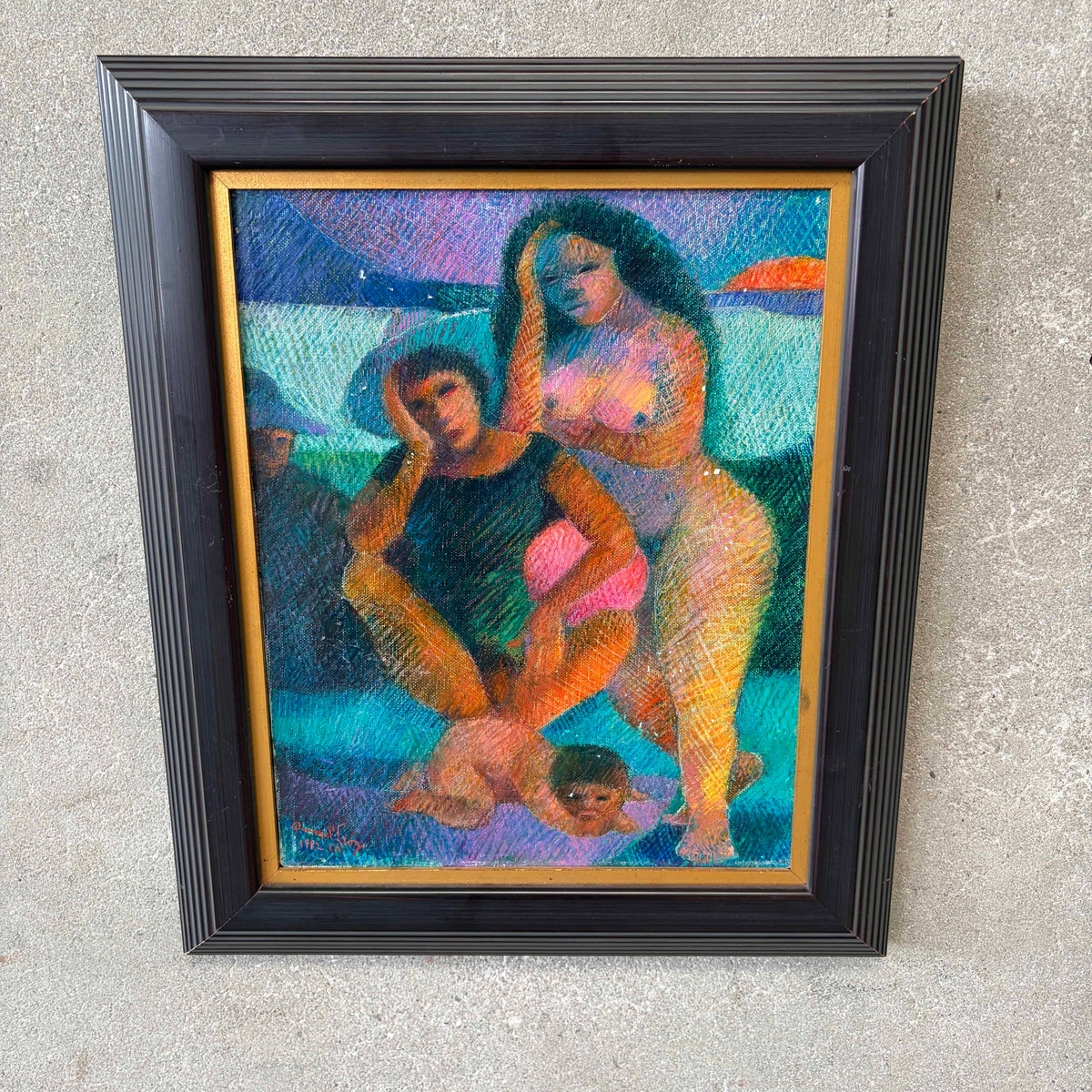 Oil Painting By Omar D' Leon