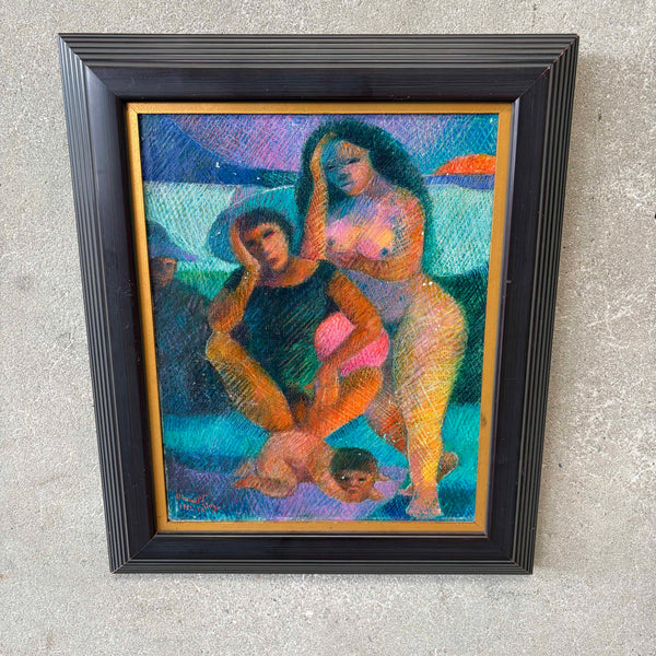 Oil Painting By Omar D' Leon