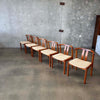 Danish Teak Dining Chairs/ Set 6 Product Image