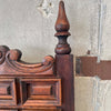 Vintage Hand Carved Spanish Brutalist Headboard Product Image