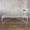 Brown Jordan Rectangular Glass Top Table & Four Chairs Product Image