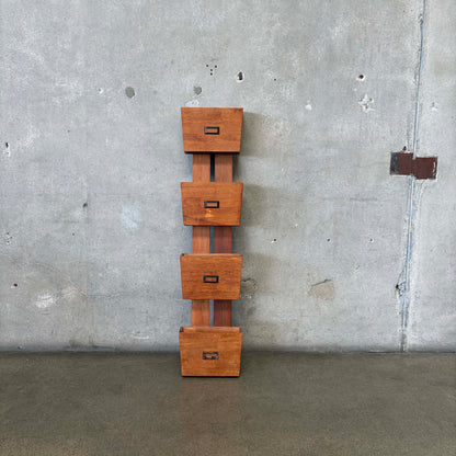 Mid Century Wall Magazine Holder