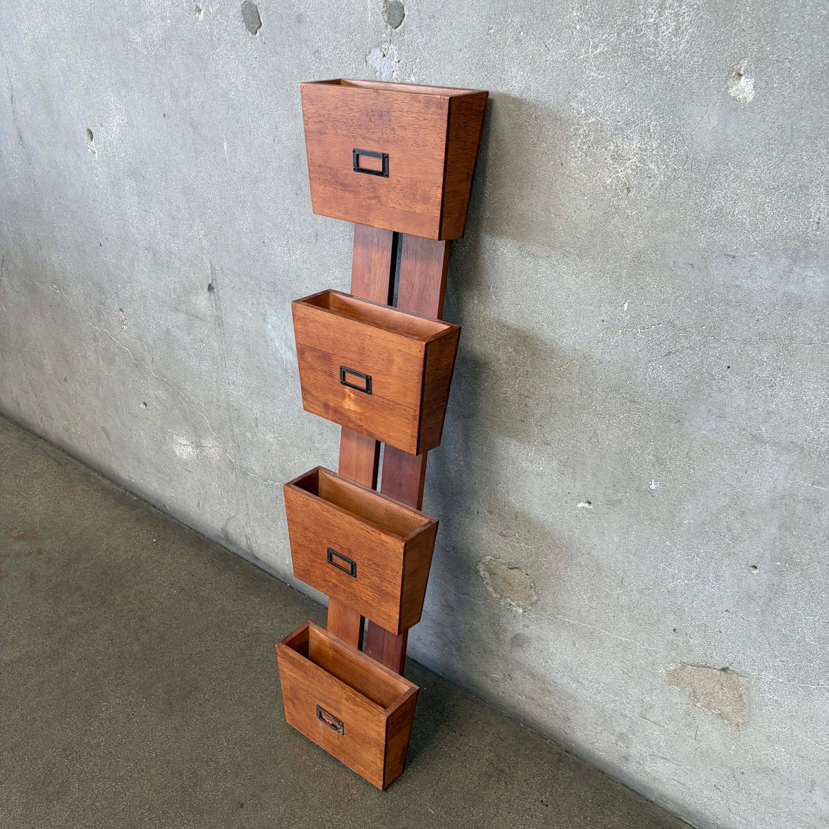 Mid Century Wall Magazine Holder
