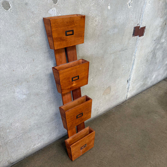 Mid Century Wall Magazine Holder