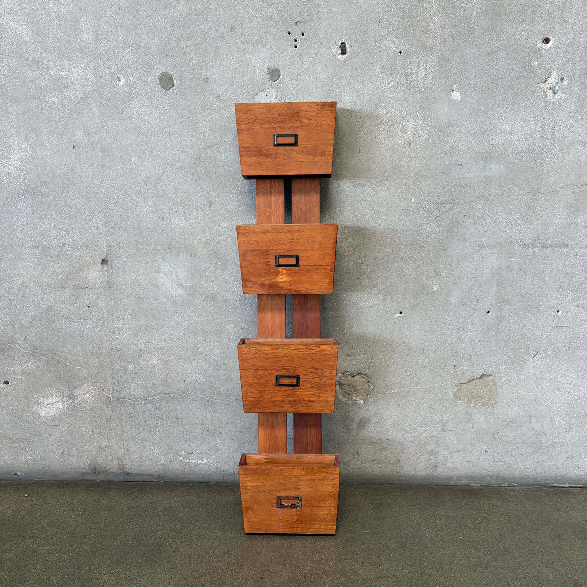 Mid Century Wall Magazine Holder