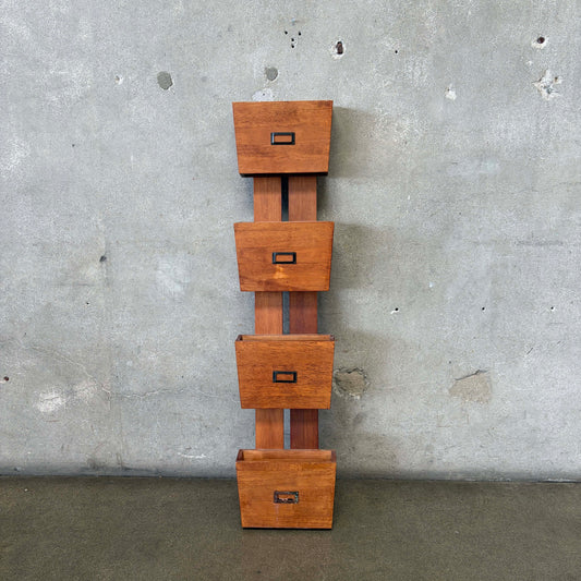 Mid Century Wall Magazine Holder