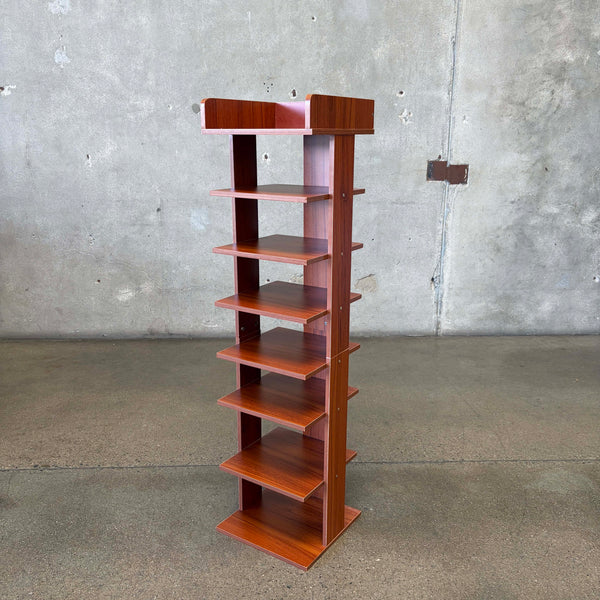 Mid Century Book Tower Bookcase C. 1970's