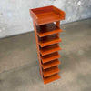 Mid Century Book Tower Bookcase C. 1970's Product Image