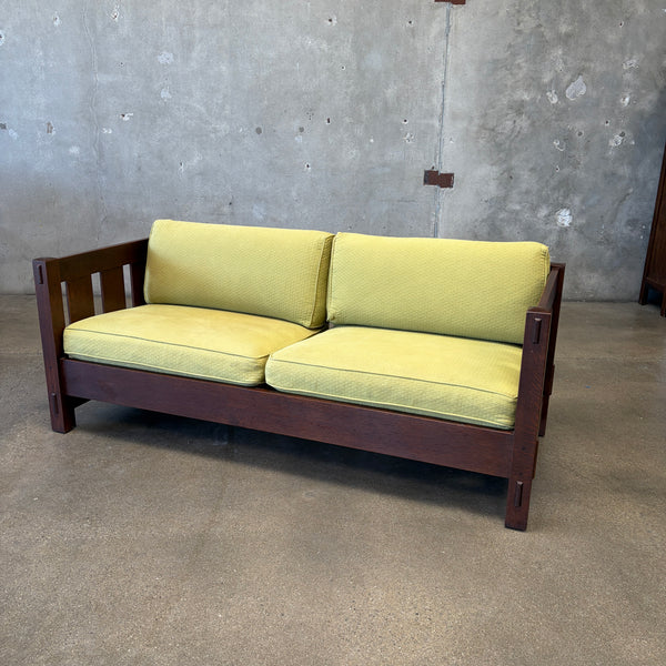 Stickley Mission Settee Sofa