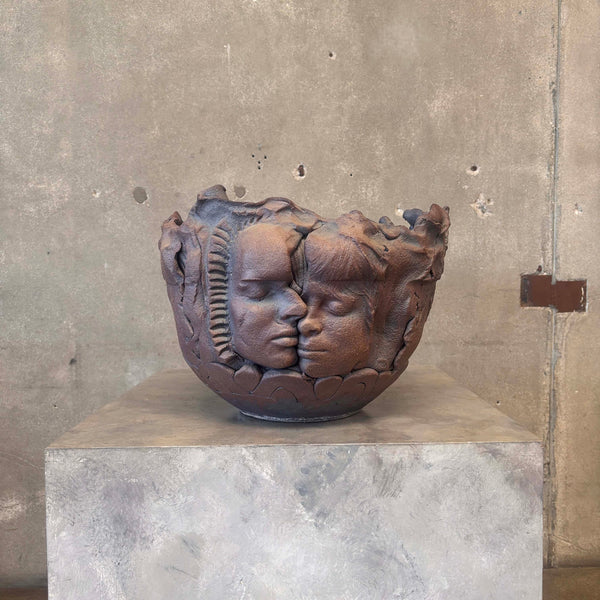 Ceramic Handmade Face Planters #2