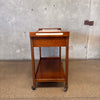 Mid Century Modern Rapport Co Rolling Buffet Cart Product Image