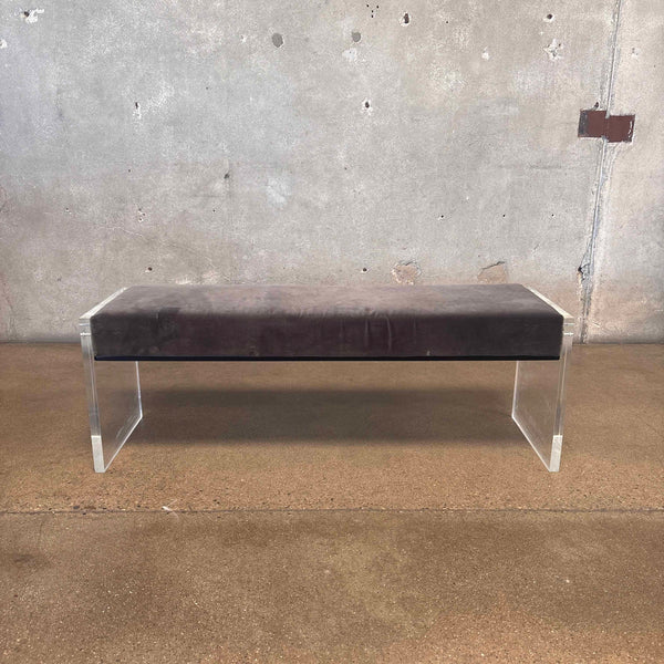 CB2 Lucite Bench Product Image