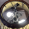 Quoizel Highland Table Lamp Embossed With Mica Shade Product Image