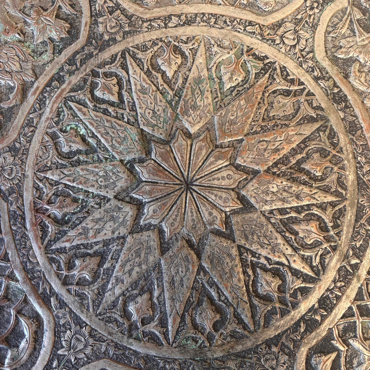 Vintage Persian Tray
