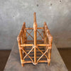 Vintage Bamboo Magazine Basket Product Image