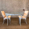 Brown Jordan Rectangular Glass top table & 2 Chairs Product Image
