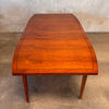 Vintage Mid Century Modern Walnut Dining Table w/5 Chairs Product Image