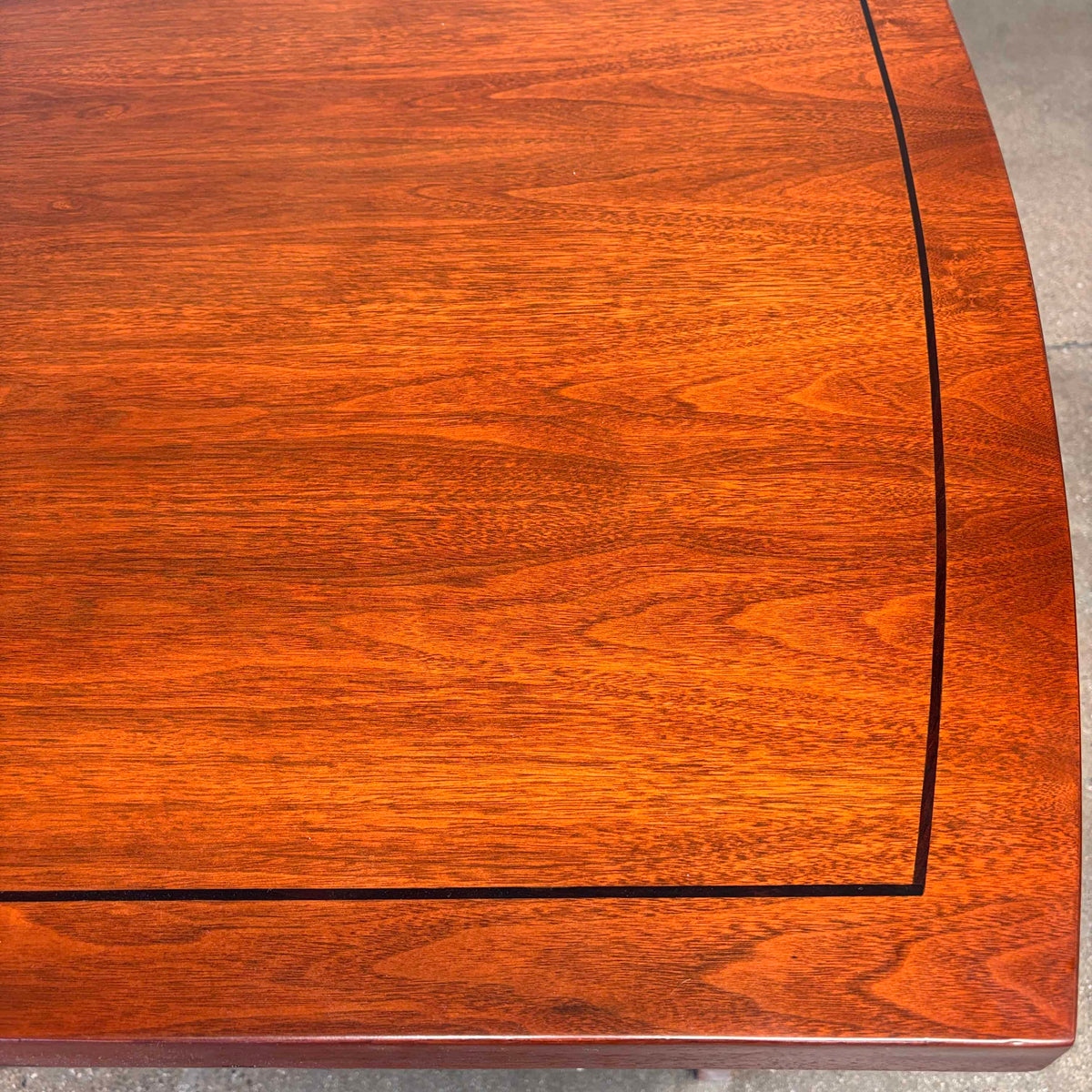 Vintage Mid Century Modern Walnut Dining Table w/5 Chairs