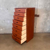 Folster For Manrice Villeney Danish Teak Lingerie Chest of Drawers Dresser Product Image