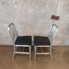 Pair Good Form Aluminum & Vinyl Chairs Product Image