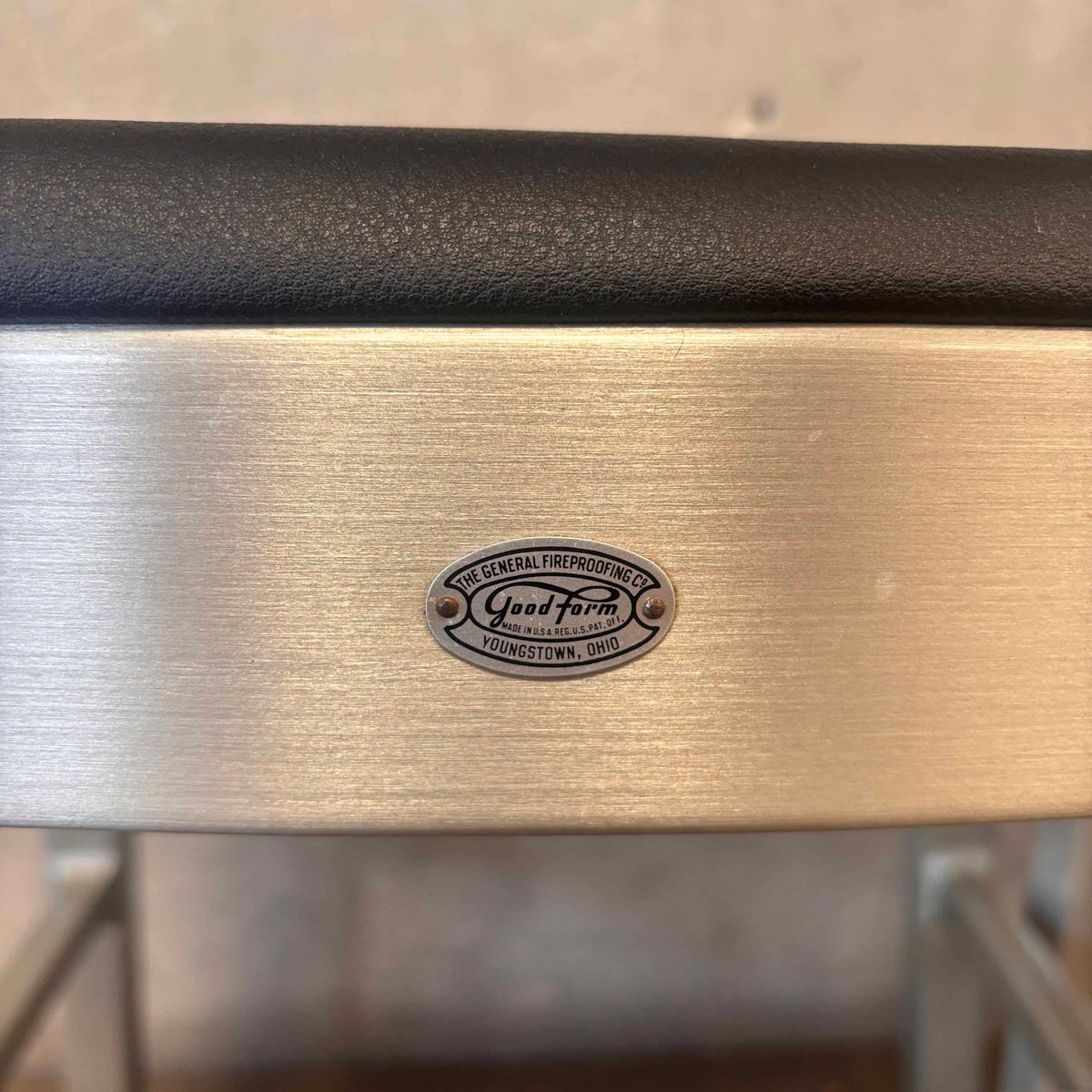 Pair Good Form Aluminum & Vinyl Chairs