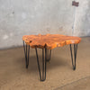 Live Edge Solid Wood Side Table #2 Product Image