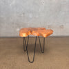 Live Edge Solid Wood Side Table #2 Product Image