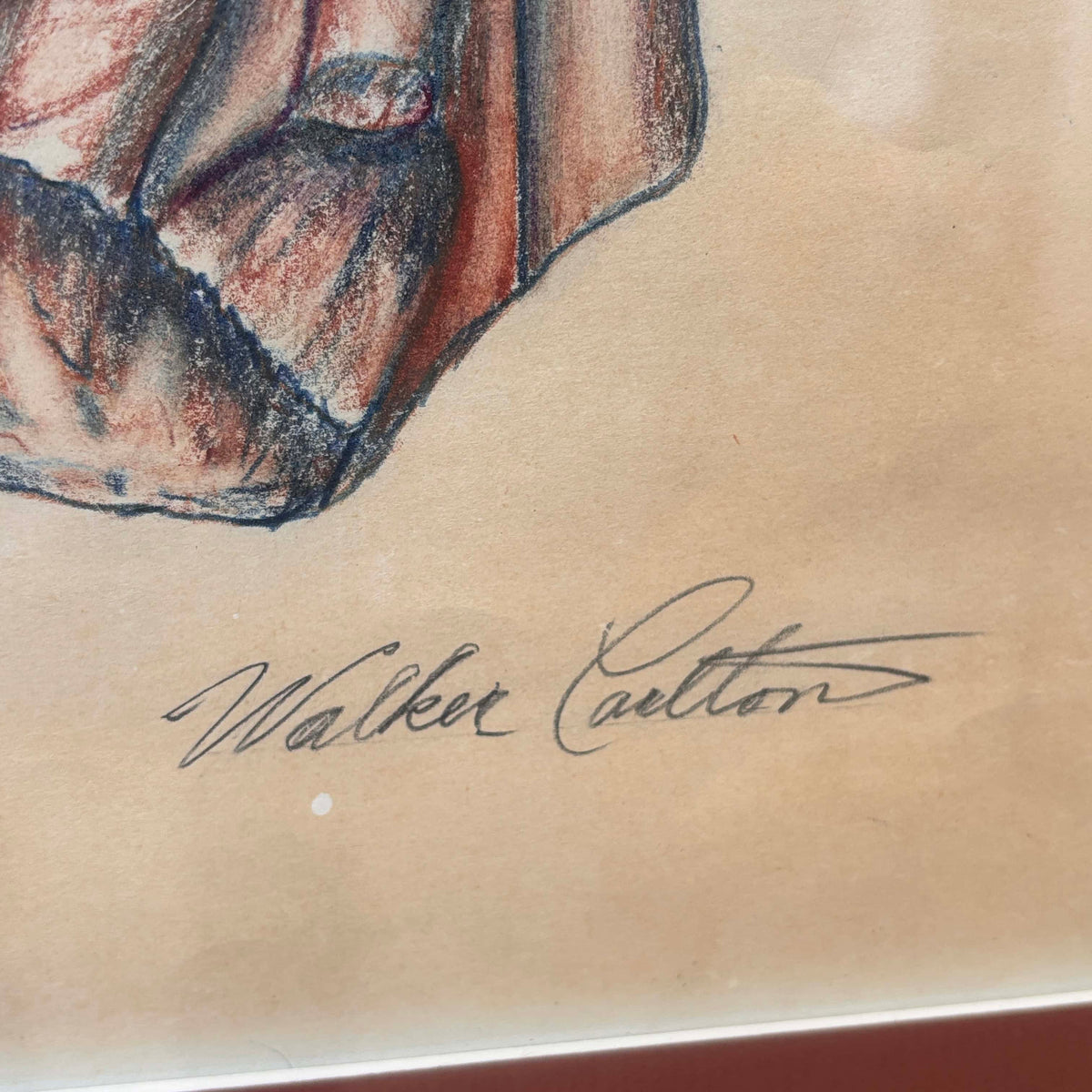 Repton Stone Print Signed By Walker Cotton