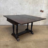 Antique Victorian Walnut Metamorphic Fold Over Table c. 1880-1900 Product Image