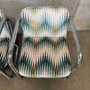 Pair of Vintage 1970's Chrome Tubular Lounge Chairs by Kinetics Product Image