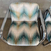 Pair of Vintage 1970's Chrome Tubular Lounge Chairs by Kinetics Product Image