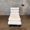 Coco The La Croix Chaise Lounge Chair in White Boucle Fabric Product Image