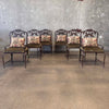 Set of Six Hand Forged Dining Chairs By Roberts Iron Works Product Image