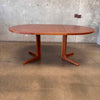 Danish Teak Dining Table With Leaf Product Image