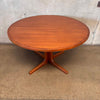 Danish Teak Dining Table With Leaf Product Image