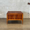 Lane Side Table In Walnut With Storage Product Image