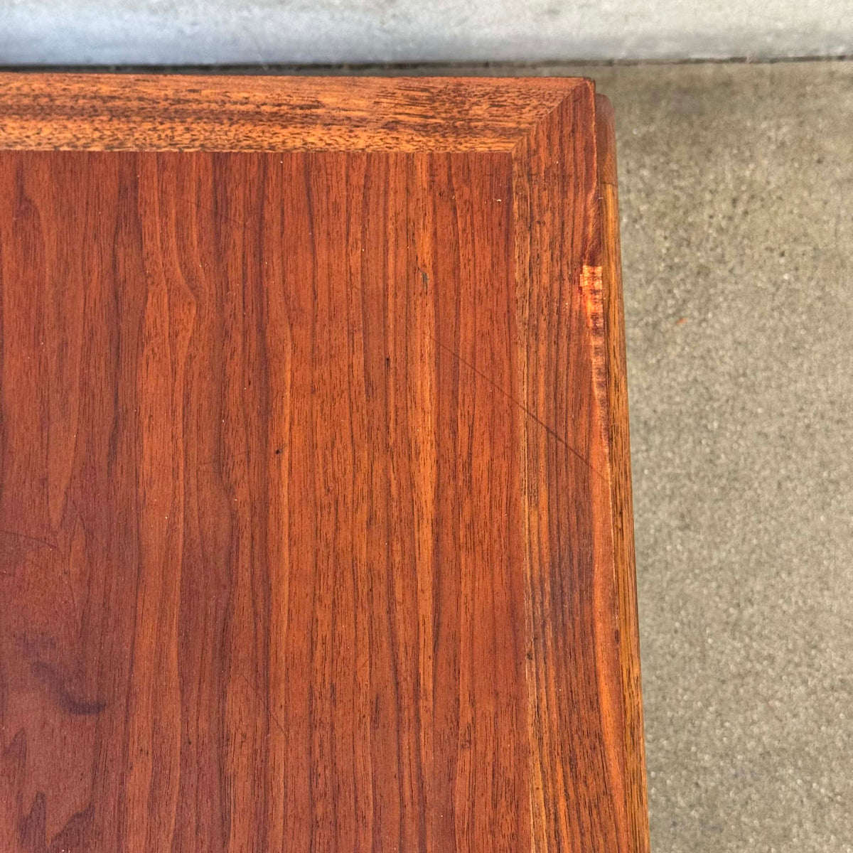 Lane Side Table In Walnut With Storage