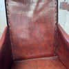 Hickory Chair Leather Hide Arm Chairs Modeled After Jean Michel Frank Set Of 6 Product Image